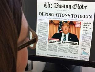 US newspaper publishes fake President Trump frontpage
