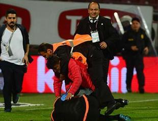 Violence overshadows football in Turkey