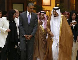 Obama in Saudi Arabia on fence-mending visit