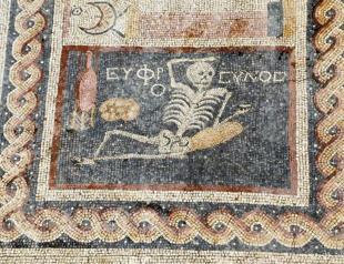 ‘Be cheerful, live your life:’ Ancient mosaic ‘meme’ found in Turkey’s south