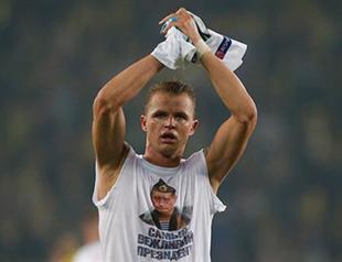 UEFA probes Russian player after Putin tribute in Istanbul