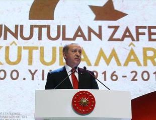 Turkish history does not start with War of Independence: Erdoğan