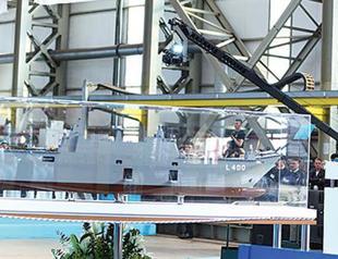 Turkey begins making its debut amphibious assault ship