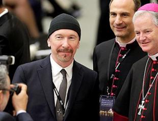U2 guitarist The Edge makes history as he rocks Sistine Chapel for cancer