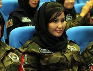 Female Afghan police cadets train in Turkey
