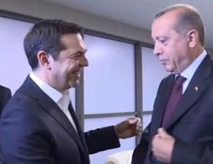 ‘Where is your tie’ President Erdoğan asks Tsipras