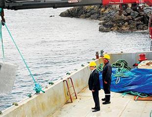 Çeşme creates artificial reef and diving center