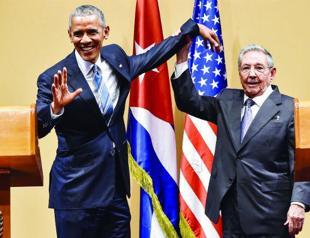 Obama spars with Cuba’s Castro over human rights in historic visit