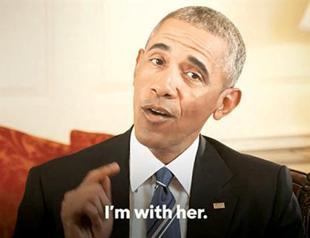 Obama backs Clinton for president with ‘I’m with her’ video