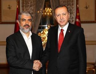 Turkish President Erdoğan meets Hamas leader Mashal in Istanbul