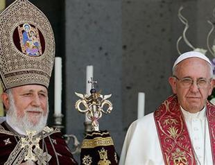 Pope refutes Turkish criticism on ‘genocide’