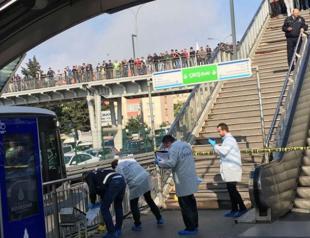 Suspicious bottle causes panic at metrobus station in Istanbul