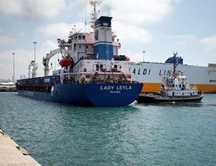 Turkish aid ship for Gaza arrives at Israeli port