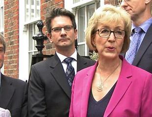 Leadsom quits race for British PM, leaving May unopposed