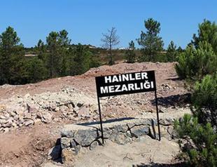Sign reading ‘Traitors’ Cemetery’ removed from graveyard in Turkey
