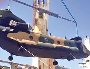 First Chinook helicopters delivered to Turkey