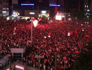 Thousands protest coup attempt across Turkey