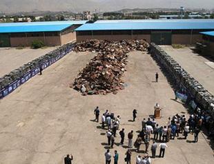 Iran destroys 100,000 satellite dishes