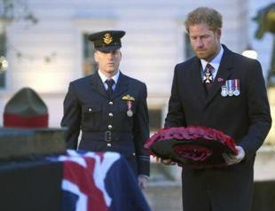 Britains Prince Harry honors Australian, New Zealand fallen