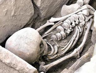 Skeleton of ancient woman unearthed in Turkeys southwest