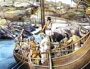 Mythological journey from Balıkesir to Rome