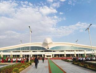 Turkmenistan opens $2bn bird-shaped international airport