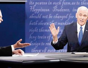 Kaine, Pence clash in vice presidential debate
