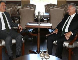 Turkish PM makes surprise visit to former president