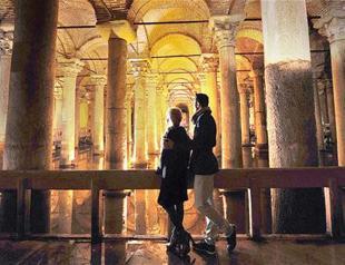 Istanbul’s Basilica Cistern on silver screen with ‘Inferno’