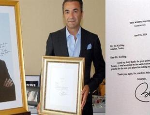 Obama sends thank you letter to hotel in Turkey’s Antalya for service during G-20