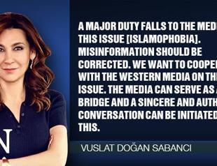 Media can serve as bridge in fight against Islamophobia, Hürriyet chairwoman says