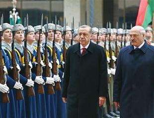 Turkish President Erdoğan seeks to boost trade ties with Belarus