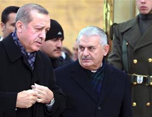 Erdoğan praises PM Yıldırım for presidential system commitment