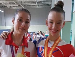 Young Turkish gymnast wins gold, steals spotlight