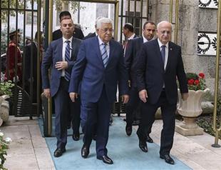 Palestinian President Mahmoud Abbas in Ankara for high-level talks