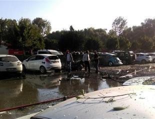10 injured in explosion at trade chamber parking lot in Turkey’s Antalya