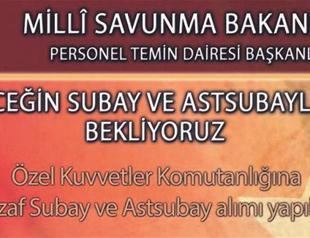 Defense Ministry prepares posters to recruit soldiers for Turkey’s Special Forces