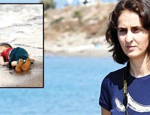 Turkish photojournalist of world-shaking picture of drowned Syrian toddler to receive UNCA award