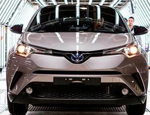 Toyota begins production of C-HR model in Turkey with investment of 350 mln euros