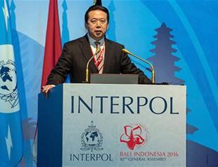 Interpol elects senior Chinese official as president