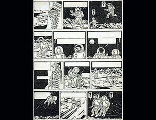 Tintin drawing sells for record 1.55 mln euros in Paris