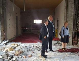 German ambassador visits Turkish parliament after bombardment