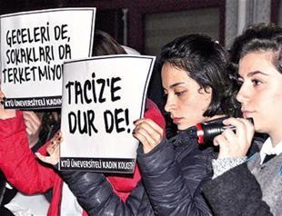 Female students protest dark roads leading to dorms with flash lamps in Turkey’s north