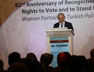 Turkish PM Yıldırım criticizes positive discrimination for women