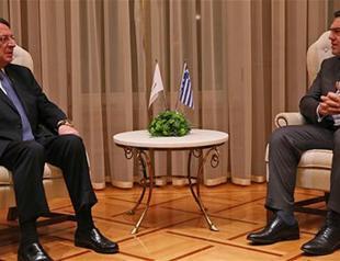Greek PM says ‘progress made’ in Cyprus talks after meeting Greek Cypriot head