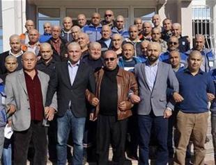 Municipal employees in Antalya shave heads for chemo receiving manager