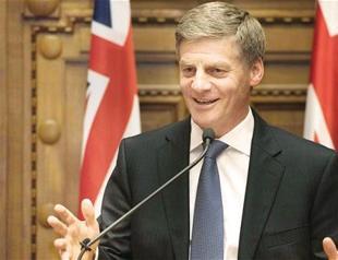 Bill English sworn in as New Zealand PM after Key exit