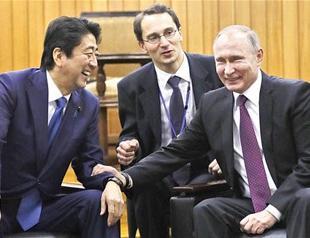 Putin, Abe signal no resolution on island dispute