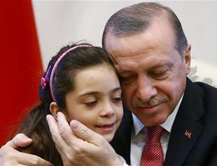 President Erdoğan hosts seven-year-old ‘Syrian Twitter girl’ Bana in Ankara