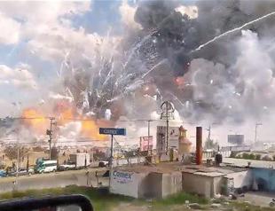 Mexico fireworks market blasts kill at least 31, injure scores